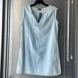 Cotton tencel dress w pockets